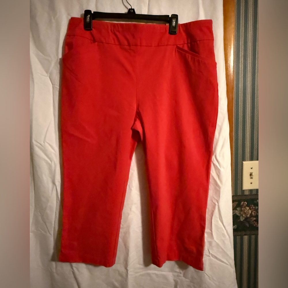 Chico's Perfect Stretch Red Pants